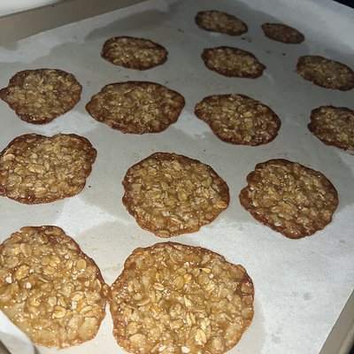 Oatmeal Lace Cookies