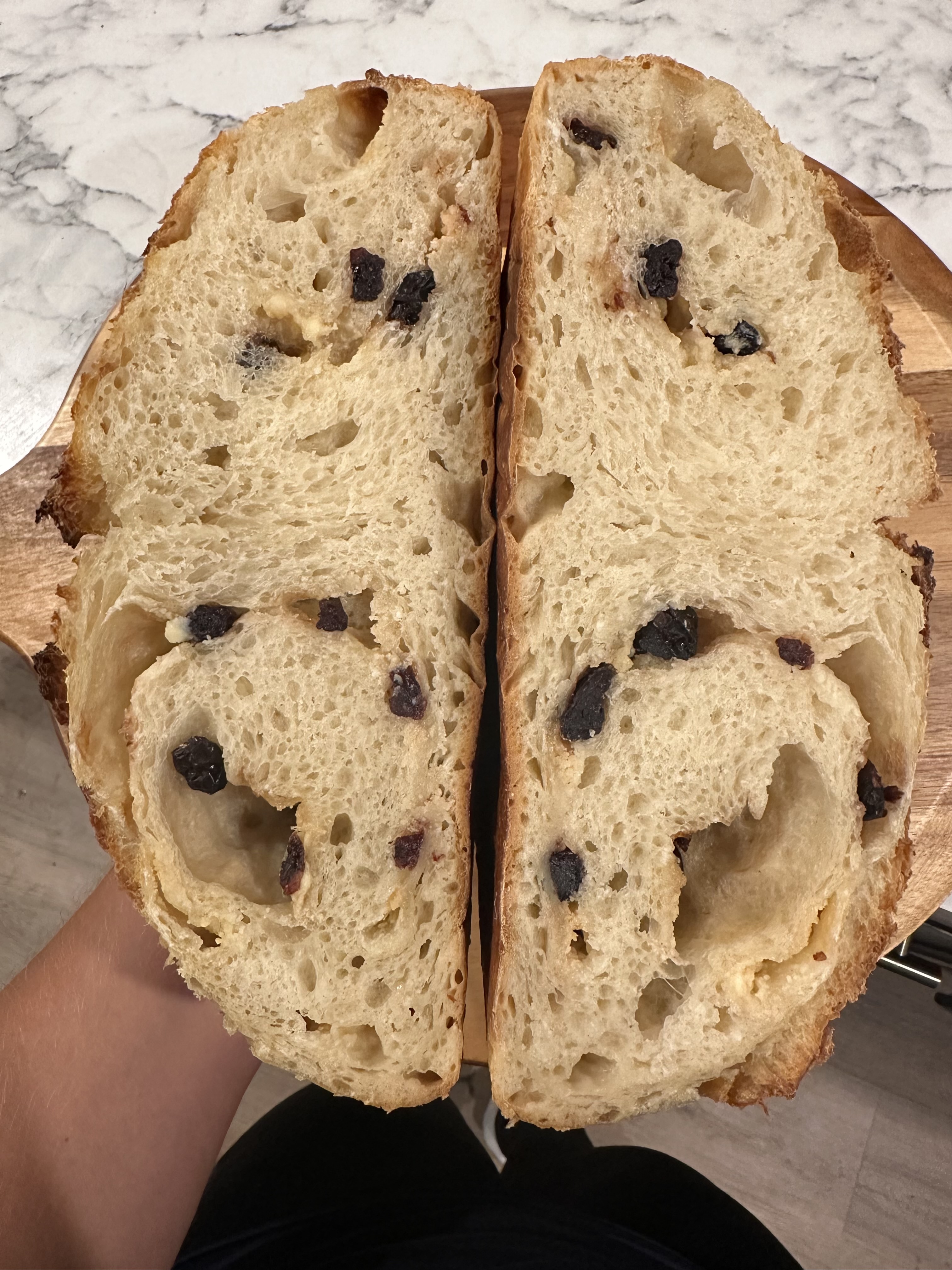 Sourdough Cranberry White Chocolate 