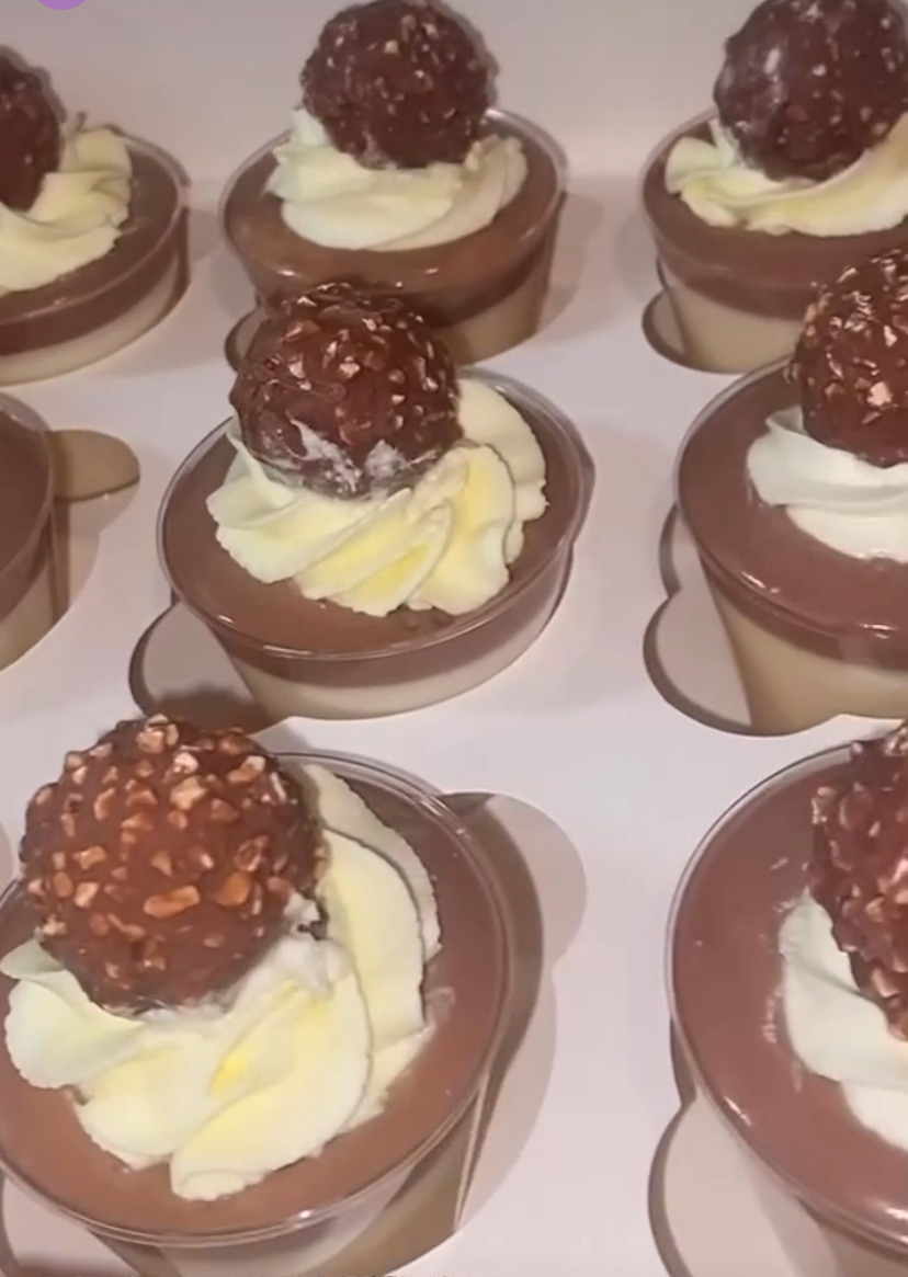 Gelatina de 3 Leches con Chocolate