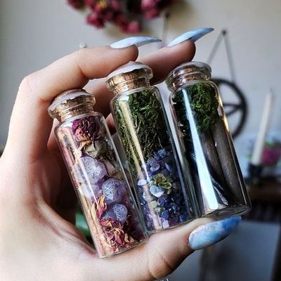 Assorted "Spell Jars" 