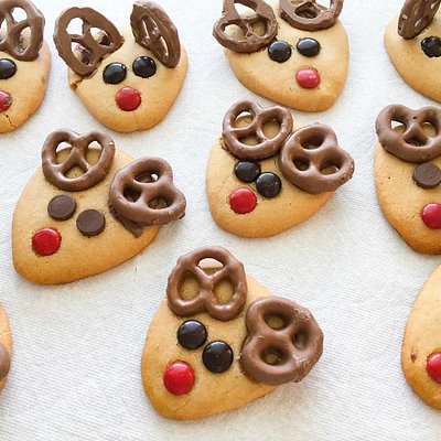 Reindeer Cookie - 12 Count