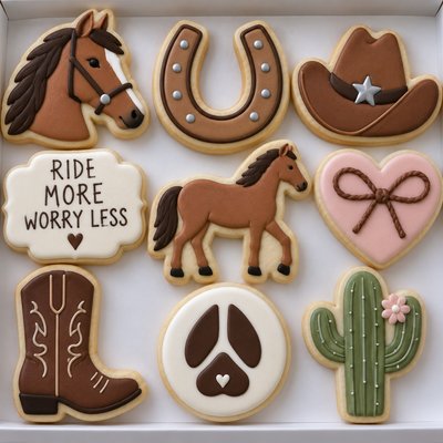 Horse Cookie Set