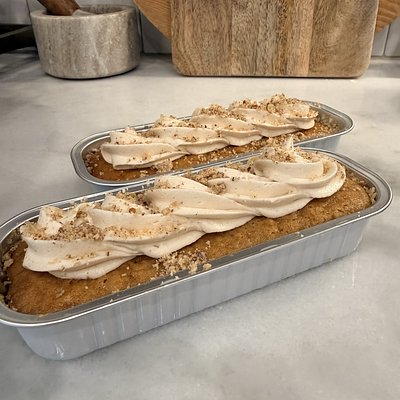 Pineapple Brown Sugar Cake with Spiced Vanilla Buttercream