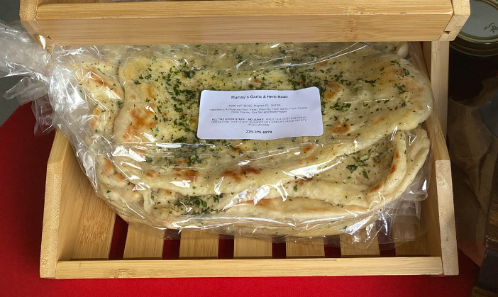 Garlic Herb Naan