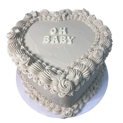 Vintage Heart cake