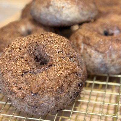 Sourdough Blueberry Cinnamon Bagel •6•