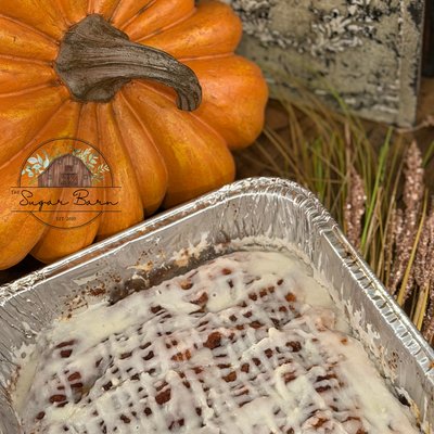 Sourdough Pumpkin Cinnamon Roll Focaccia