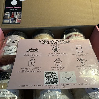 Cake Cups (6 Per Box)