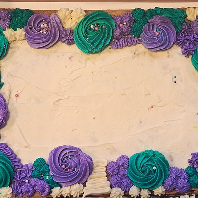 Rectangle Cookie Cake 9x13