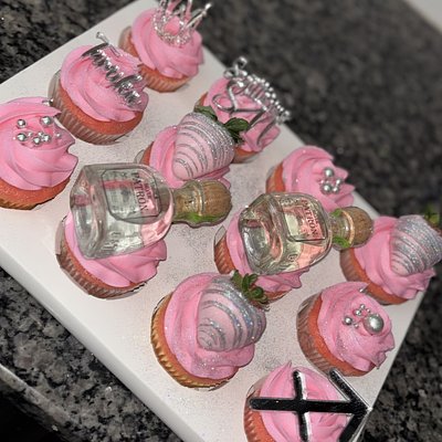 Dozen Luxury Cupcakes 