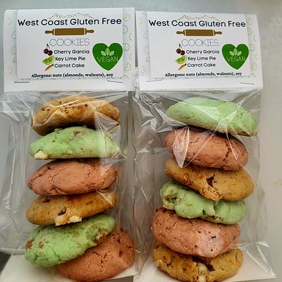 Spring Mix Cookies (vegan)