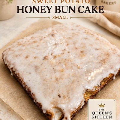 Sweet Potato Honey Bun Cake - Small