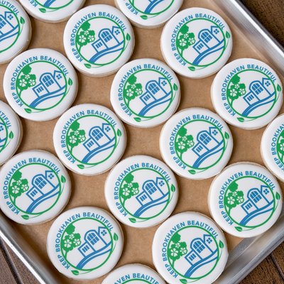Printed Logo Cookies