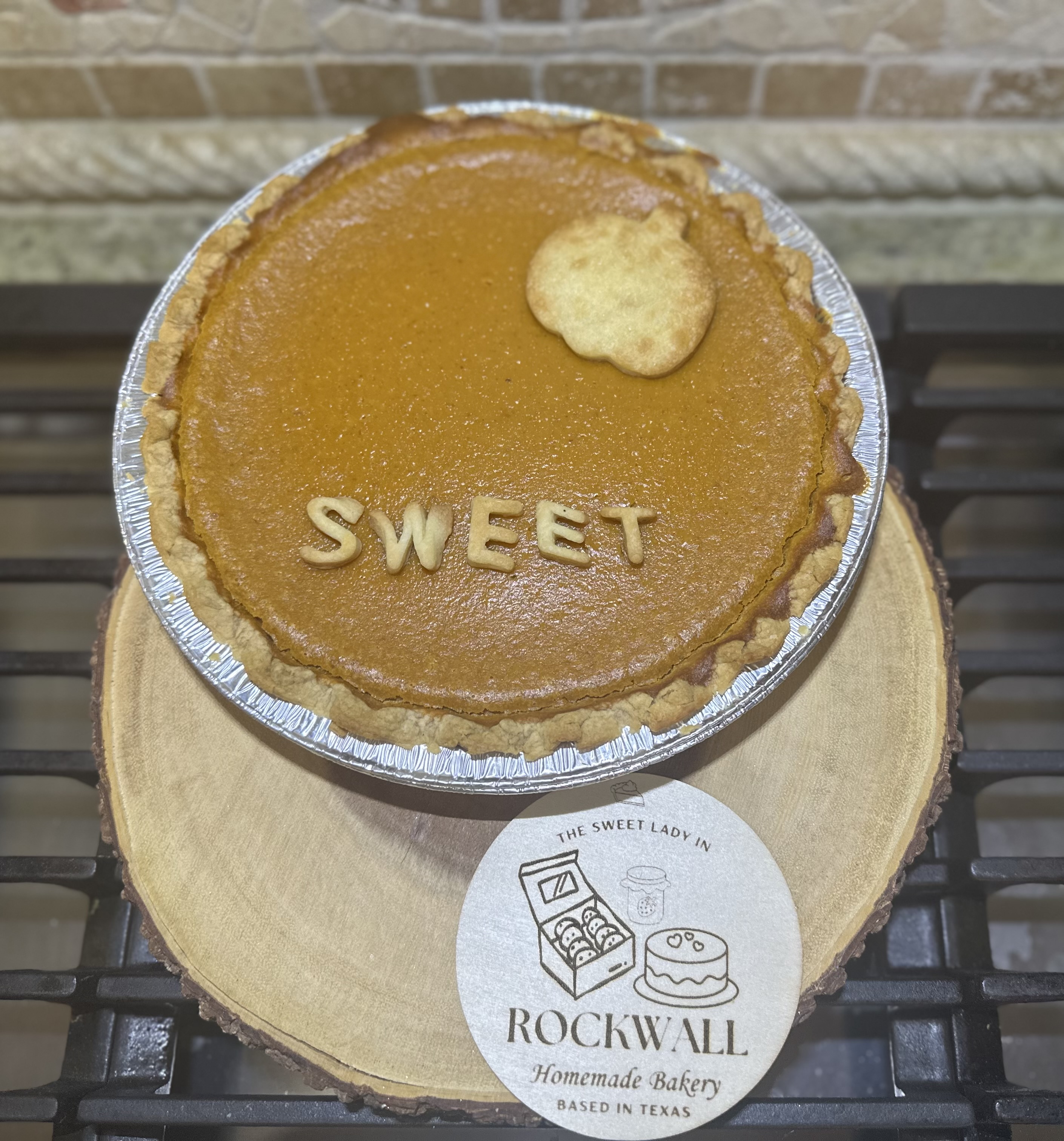 Jackson’s Favorite Pumpkin Pie