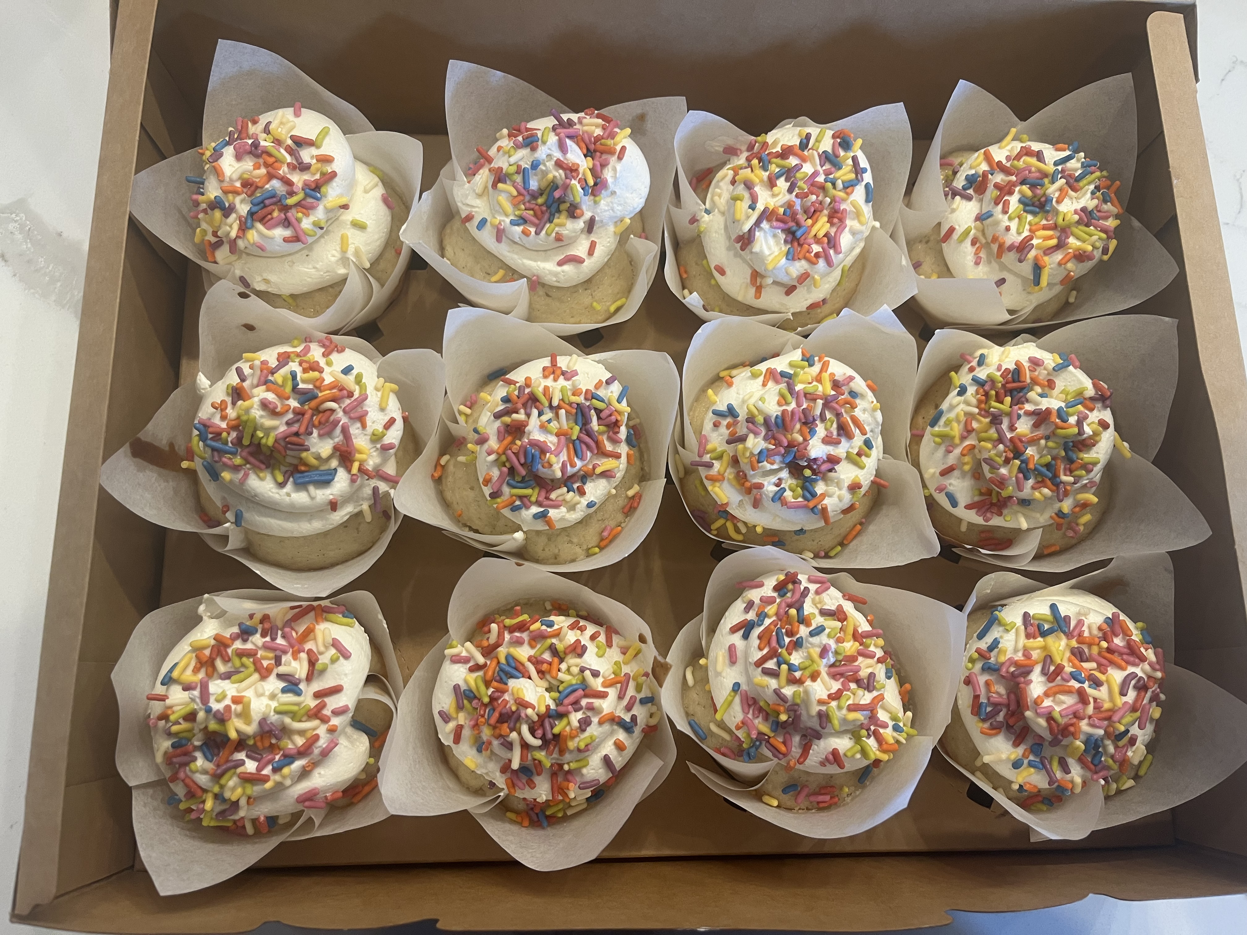 Vegan Vanilla Cupcakes