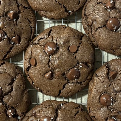 Double Chocolate Chip Cookies