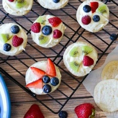 Mini Fruit Cookies
