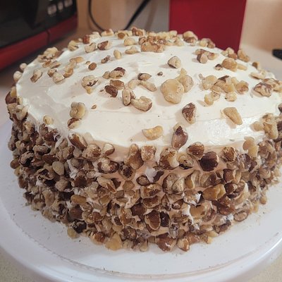 Banana Walnut Cake 