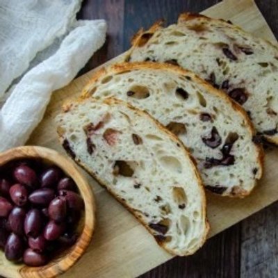 Kalamata Olive Sourdough Loaf
