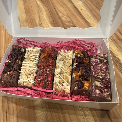 Homemade Chocolate Candy Bar Box 