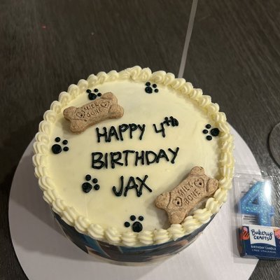 puppy cake