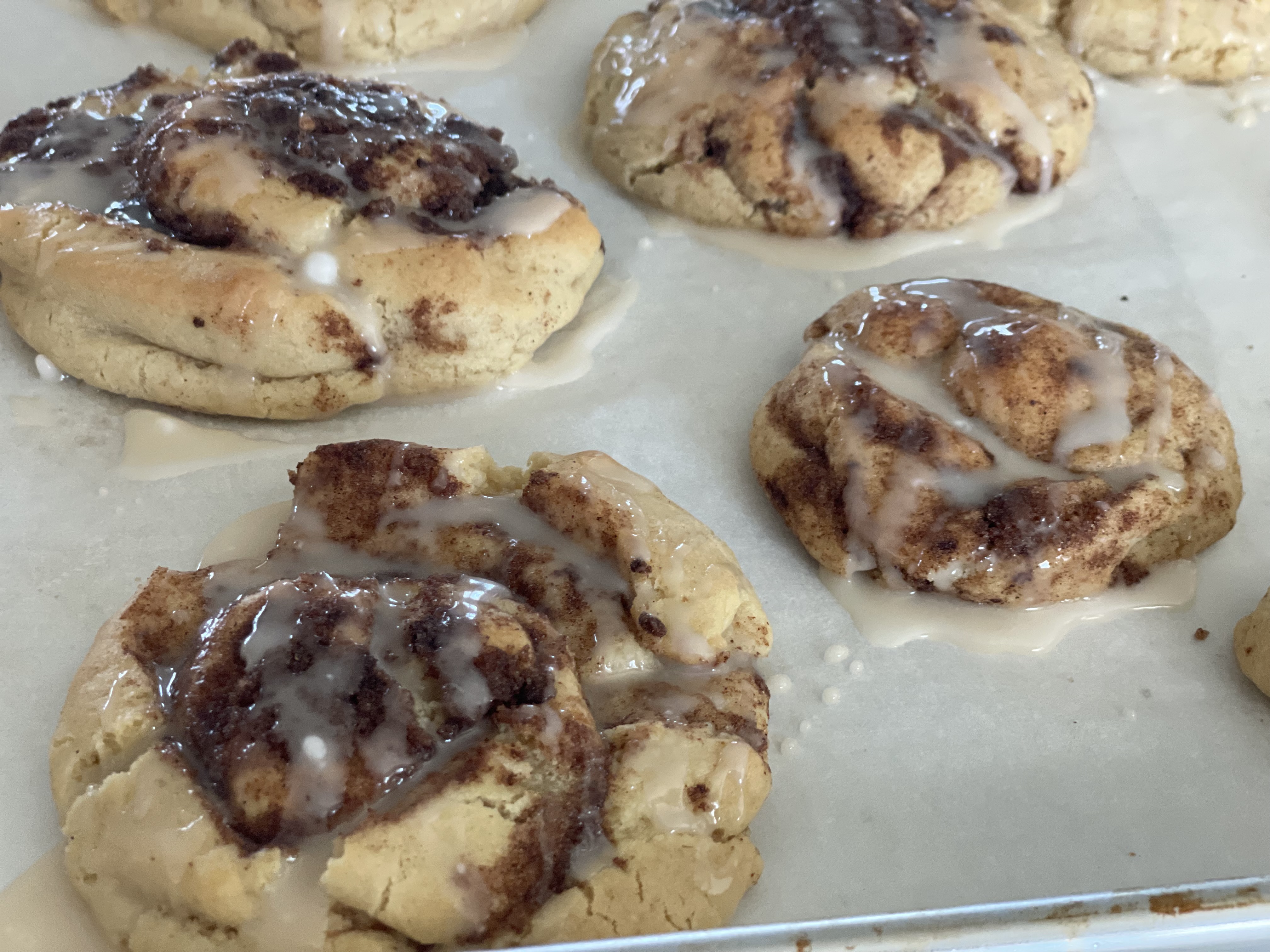 Cinnamon Roll Cookie