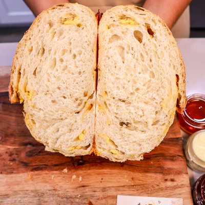 Cheddar Jalapeño Sourdough