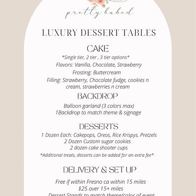 Dessert Tables 