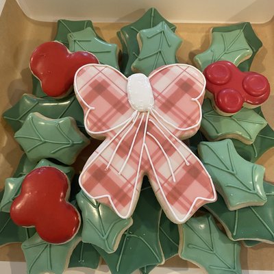Christmas Holly Wreath