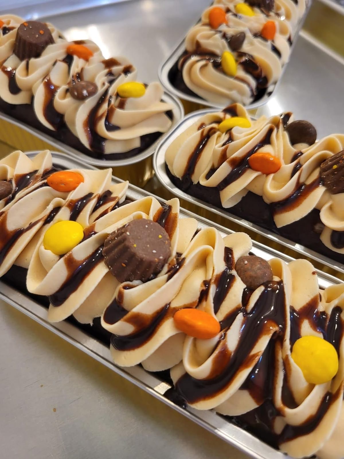 Reese Peanut Butter Mini Cake