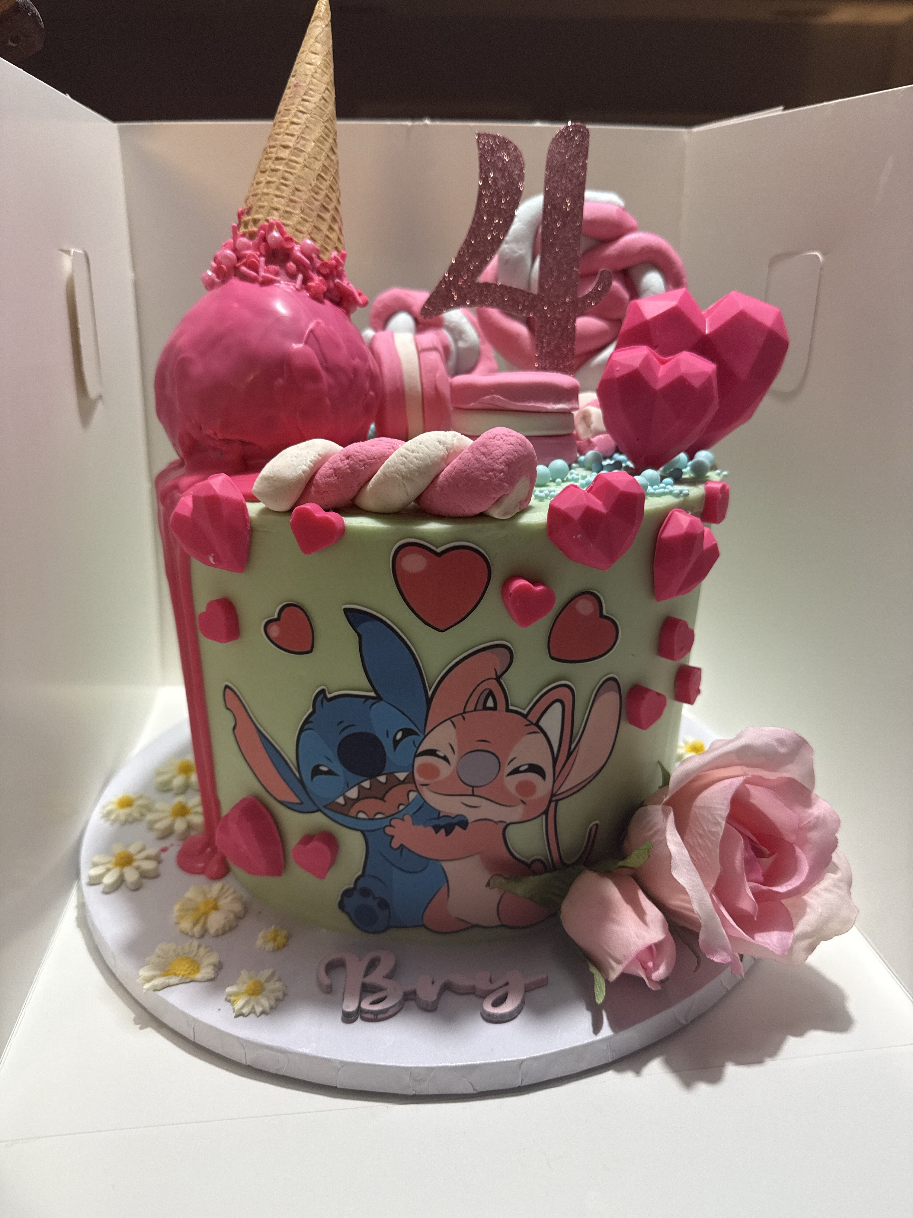 8” Round Cake - 3 Layers