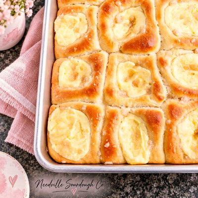 Sourdough Boho Buns (kolaches) 4 Pack 