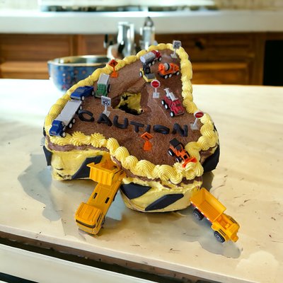 Number 4 Cake 