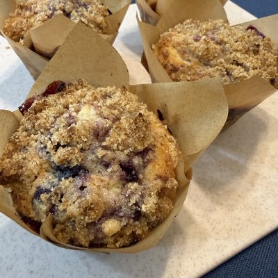 Blueberry Streusel Muffins 