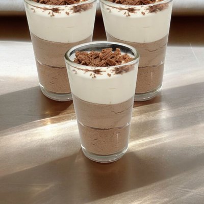 Triple Chocolate Mousse Cups