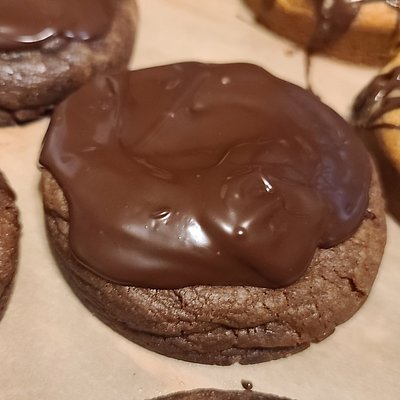 Chocolate Covered Cherry Stuffed Jumbo Cookies(HALF OR FULL DOZEN) 