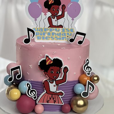 Gracie’s Corner Balloon Cake 