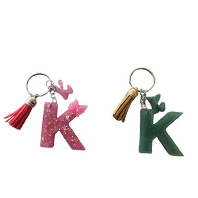 Letter Keychains