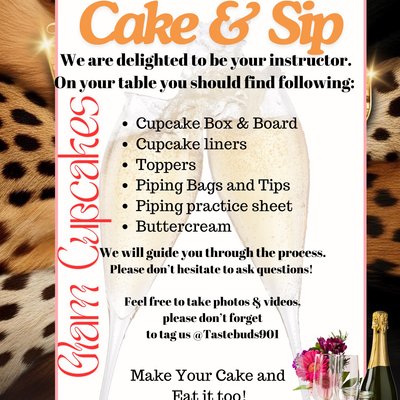 Cake And Sip Private Party 