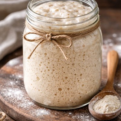 100 Grams Of Sourdough Starter