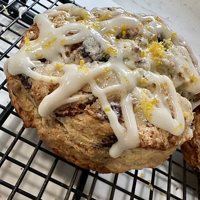 Lemon Blueberry Scone 