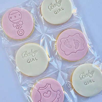 Baby Girl Cookies