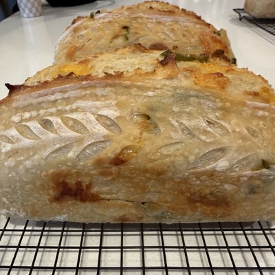 Jalapeño Cheddar Sourdough