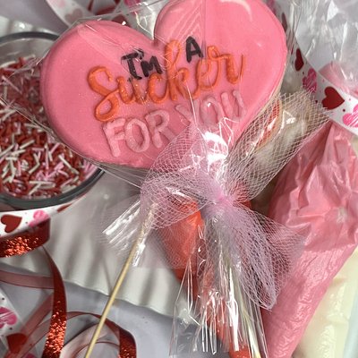 💗 I’m A Sucker For You Cookie Pop 