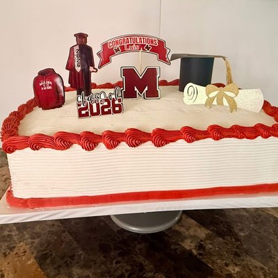 Custom Half Sheet Cake 12x18