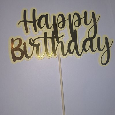 Non-Edible Cake Toppers