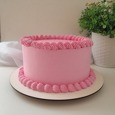 SIMPLE CAKE ( With Small Custom Message ) 