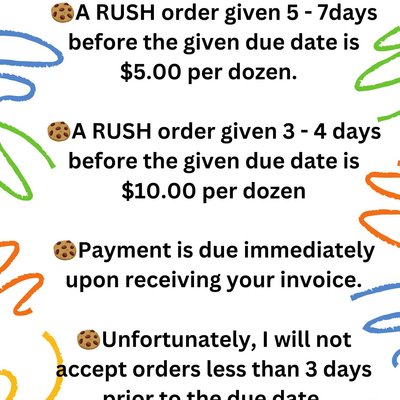RUSH ORDERS 