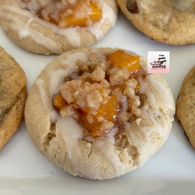 Peach Cobbler Cookies