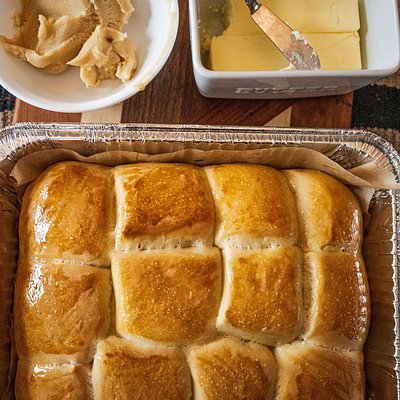Sourdough Roadhouse Dinner Rolls by the Dozen 